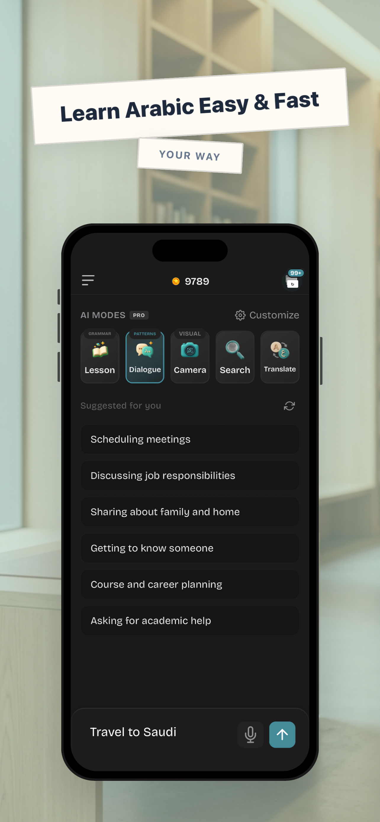 Tayseer AI - Learn Arabic Easy & Fast